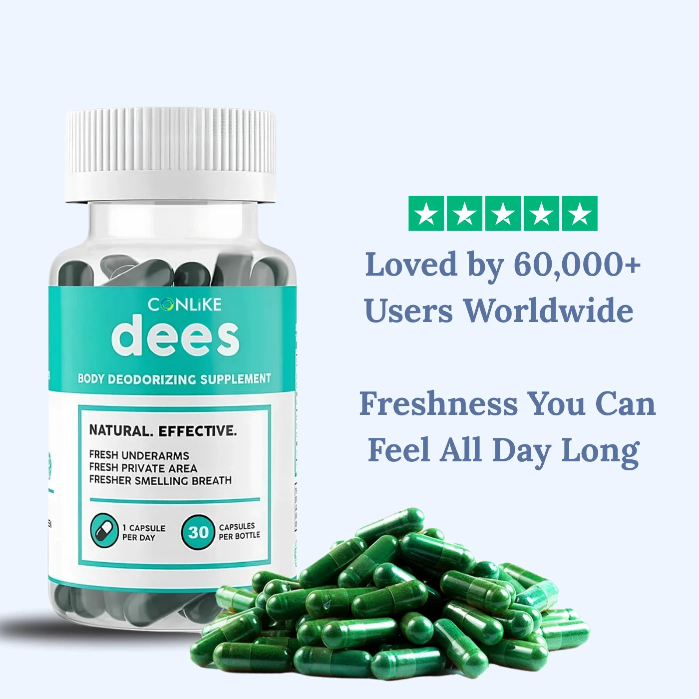 Dees | Full Body Deodorant Supplement