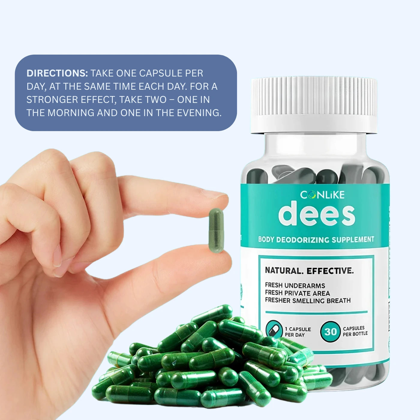Dees | Full Body Deodorant Supplement